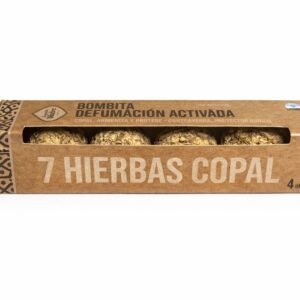 Bombita Defumação Ativada 7 Hierbas copal - Sagrada Madre