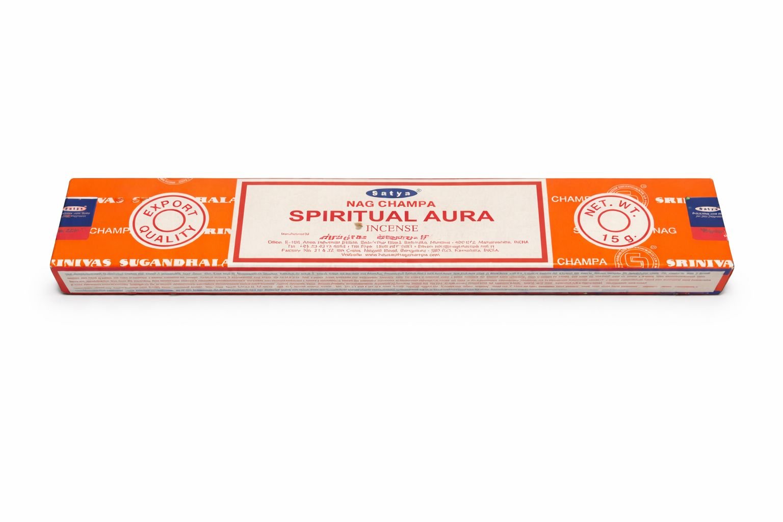 Incenso Spiritual Auro - Satya