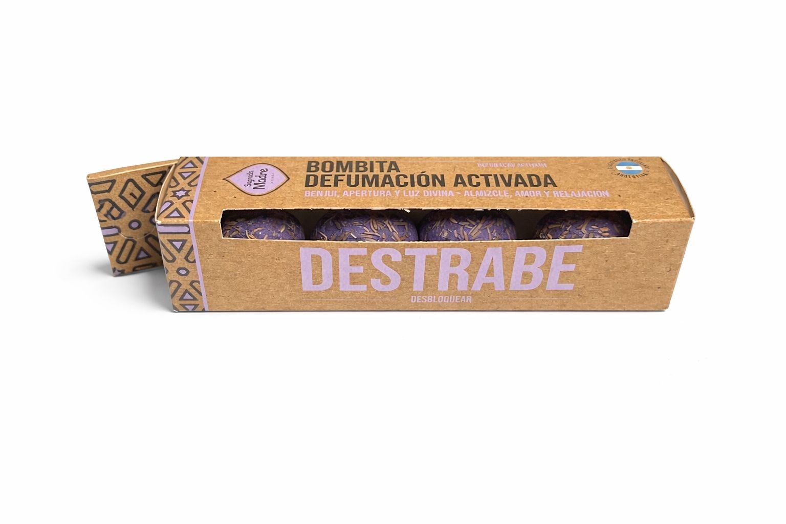 Bombita Herbal Destrabe - Sagrada Madre